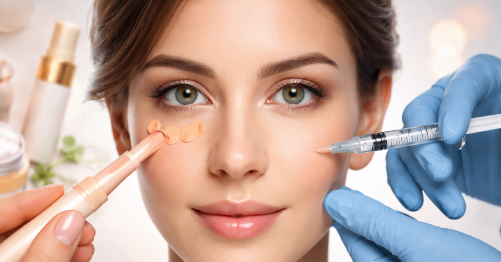 How to Hide Tear Troughs