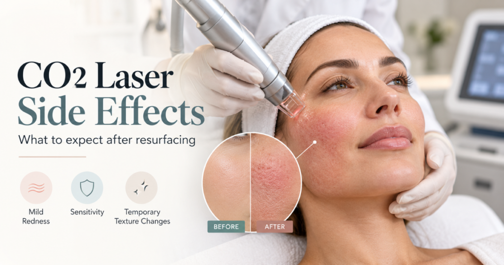 CO2 laser side effects